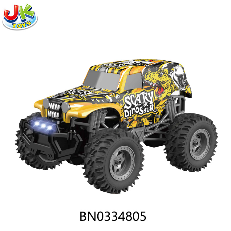 1:14 2.4G R/C CROSS-COUNTRY CAR,W/LIGHT,2COLORS toys