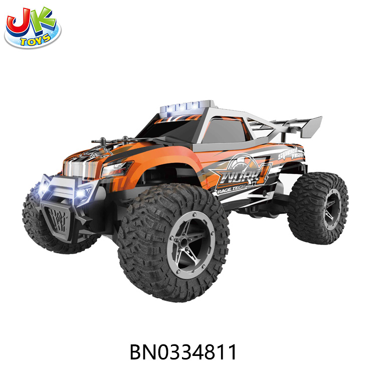 1:16 2.4G R/C CROSS-COUNTRY CAR,W/LIGHT,2COLORS toys