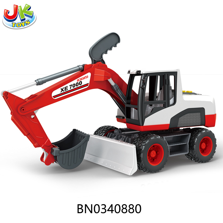 1:12 SLIDE EXCAVATOR TRUCK(SOUND/LIGHT/MULTIFUNCTION) toys