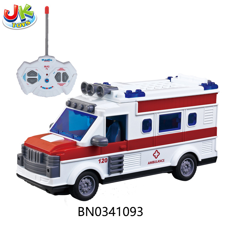 1:30 4CH  R/C AMBULANCE TRUCK ,W/LIGHT toys