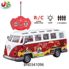 1:30  4CH  R/C  BUS ,W/LIGHT