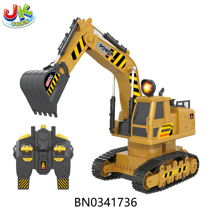 8CH REMOTE CONTROL SIMULATION ENGINEERING EXCAVATOR(BAG CHARGER) toys