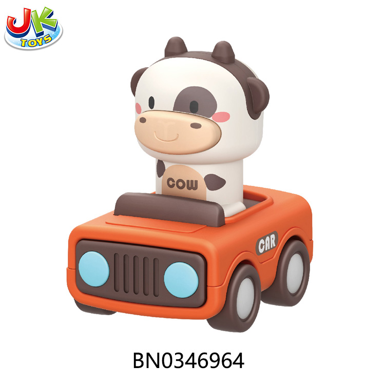 PRESS ANIMAL CAR 12PCS/ BOX toys