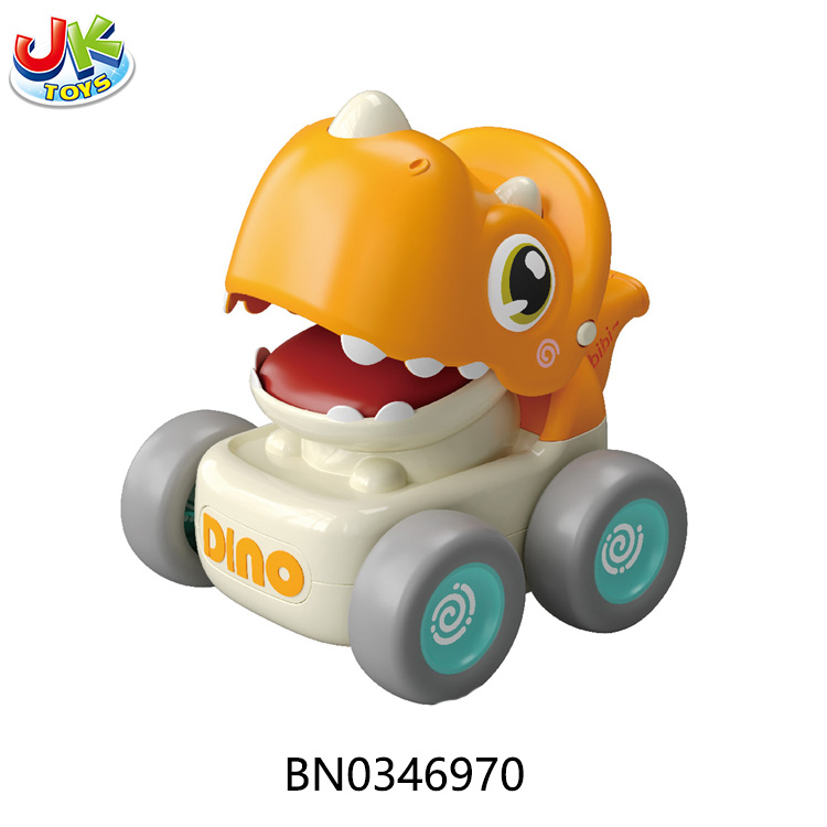 PRESS WHISTLE DINOSAUR CAR 12PCS/ BOX toys