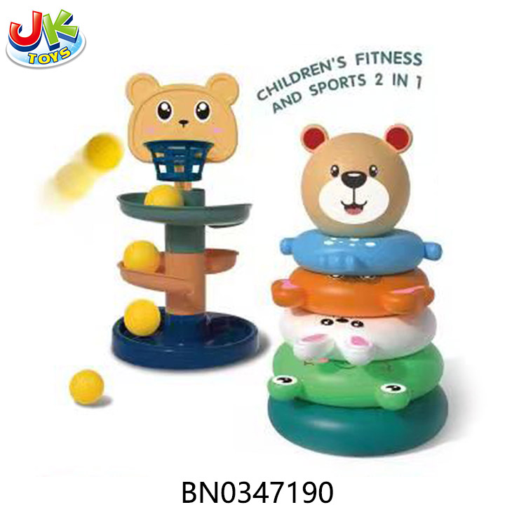 2 IN 1 ROTATING ORBIT STACK HEIGHT toys