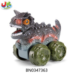 SLIDE DINOSAUR CAR,6ASST,6PCS/DISPLAY BOX