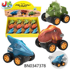 ALLOY PULL BACK DINOSAUR CAR,3ASST,12PCS/DISPLAY BOX toys