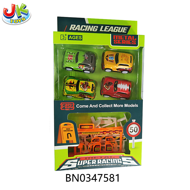 METAL PULL BACK CAR SET,18PCS toys