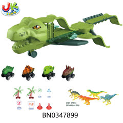 DINOSAUR TRACK STORAGE AIRCRAFT SET