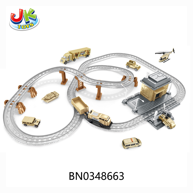 B/0 TRACK SET(MILITARY SET) toys