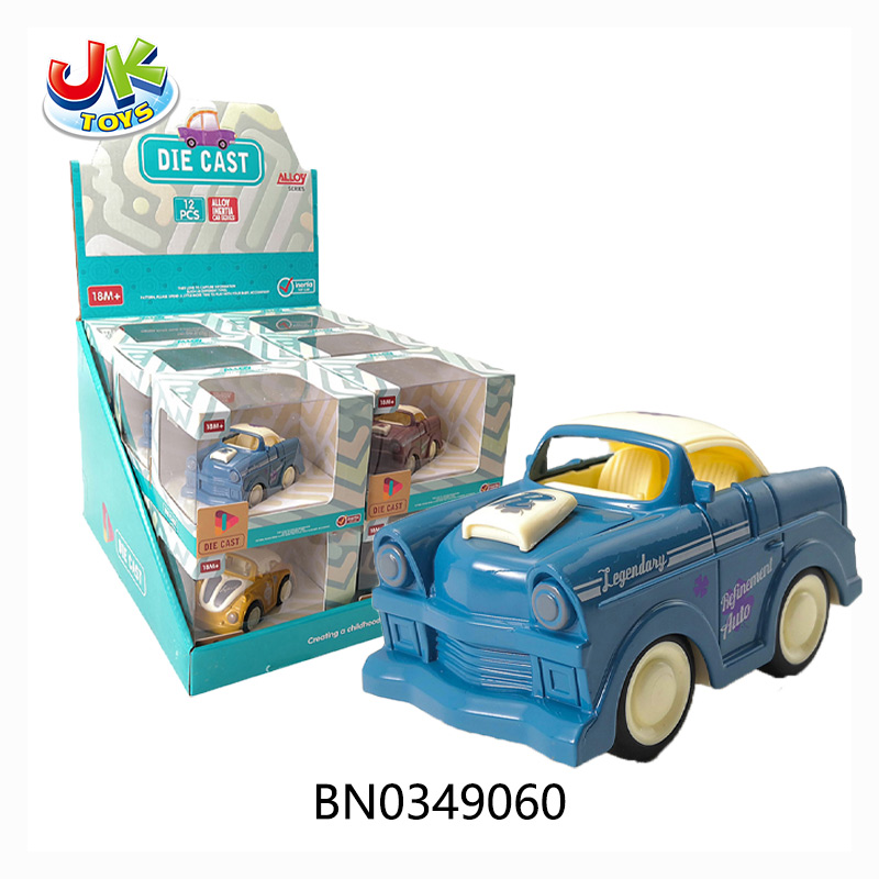 12 PCS INERTIAL ALLOY CAR toys