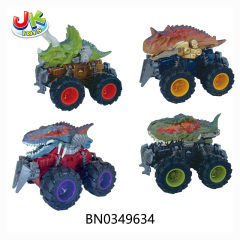 SHAKE FRICTION DINOSAUR CAR  4 MODELS MIXED 