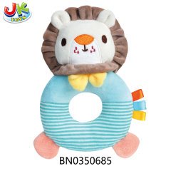 BABY PLUSH HAND GRIP RATTLE (WITH SOUND PAPER)