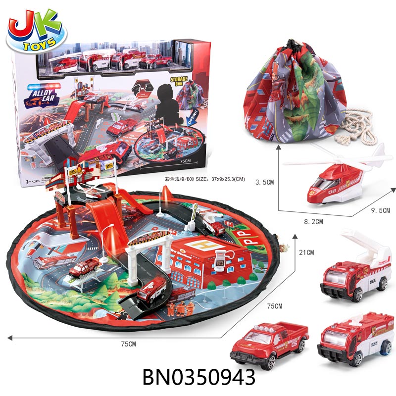 CARPET STORAGE BAG/ALLOY SLIDE CAR/RAIL SCENE SCENE toys