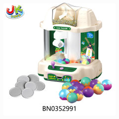 B/O GRAB MACHINE W/LIGHT,MUSIC,12PCS BALL,20PCS CURRENCY toys