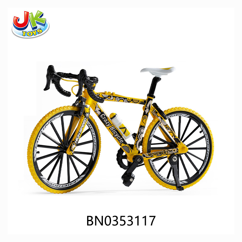 12PCS METAL BYCICLE, 3 COLOR ASST toys