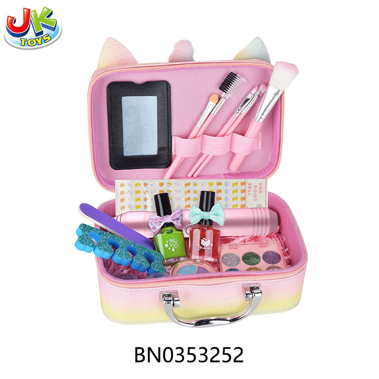 MAKEUP BAG+DIY MAKE UP SET(21PCS) toys