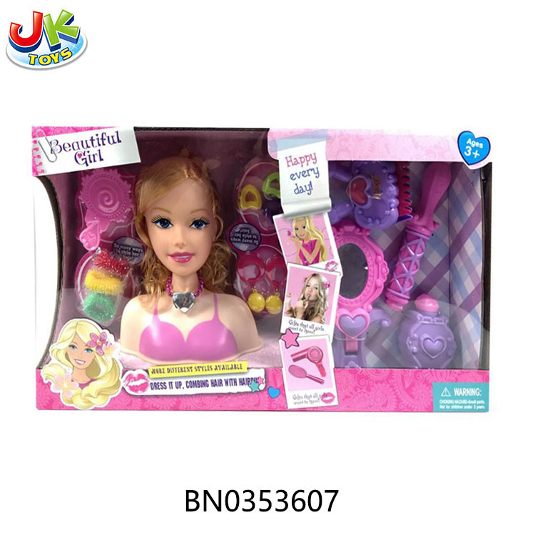 HALF BARBIE MAKEUP HEAD toys