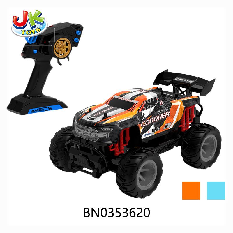 1:12PVC LARGE WHELL OFF-ROAD R/C CAR(2.4G/INCLUDING ELECTRICITY) toys