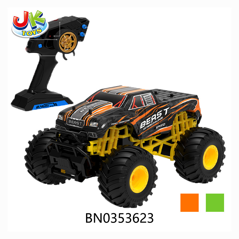 1:12PVC R/C BIGFOOT CAR(2.4G/INCLUDING ELECTRICITY) toys