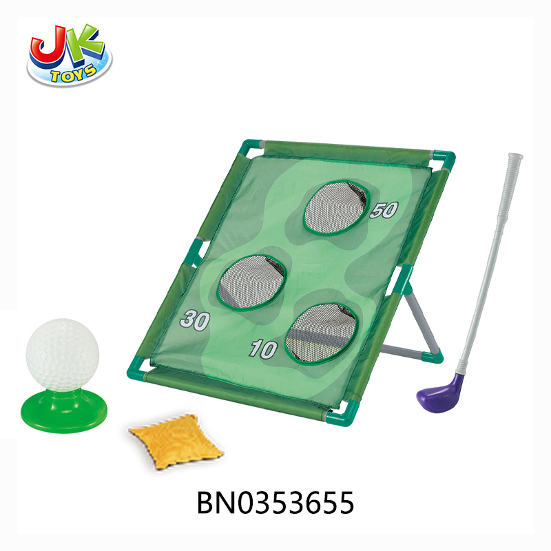 2 IN 1 GOLF & BEAN BAG GAME toys