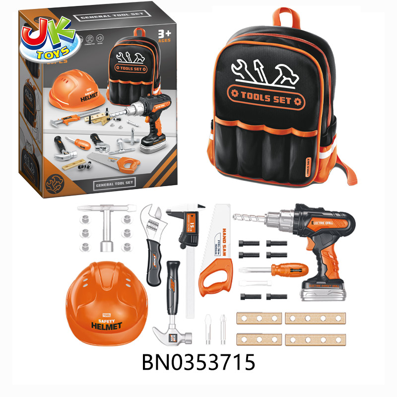 B/O TOOL SET W/KNAPSACK toys