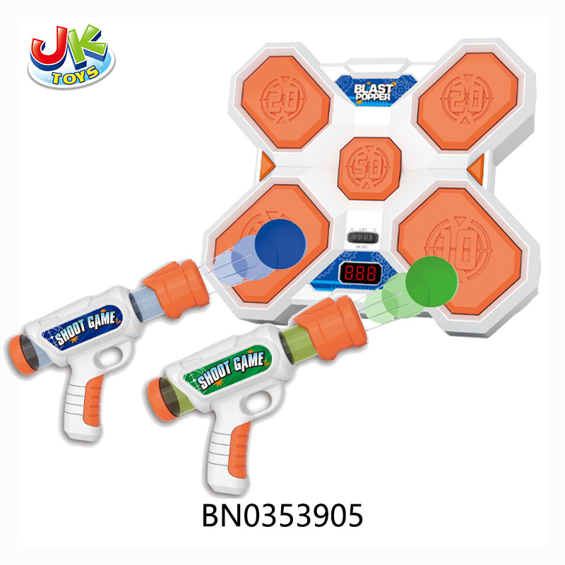 AIR POWERED GUN SCORING TARGET(WITH 2 SMALL GUNS) toys