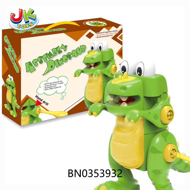 BUILD DINOSURS-TWO COLORS MIXED toys