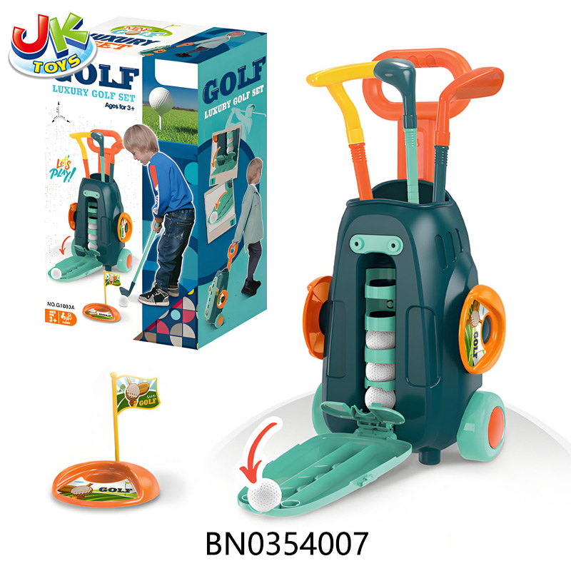 LUXURY GOLF SET(GREEN) toys