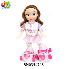 B/O SKATING PRINCESS DOLL(W/LIGHT,MUSIC)