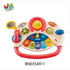 BABY MULTI-FUNCTIONAL STEERING WHEEL MUSIC PIANO(LIGHT, MUSIC) toys