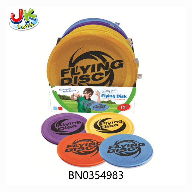 12” CLOTH FRISBEE(12PCS)*ZY210A toys