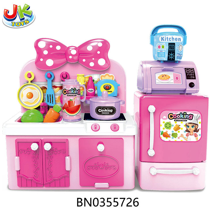 KITCHEN SET,PINK toys