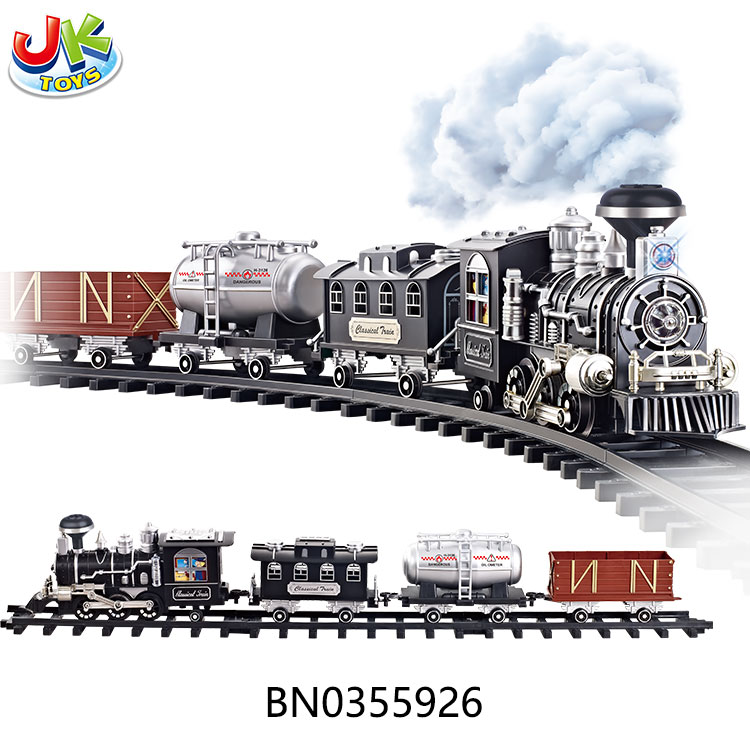 R/C TRAIN W/LIGHT,SOUND,STEAM toys