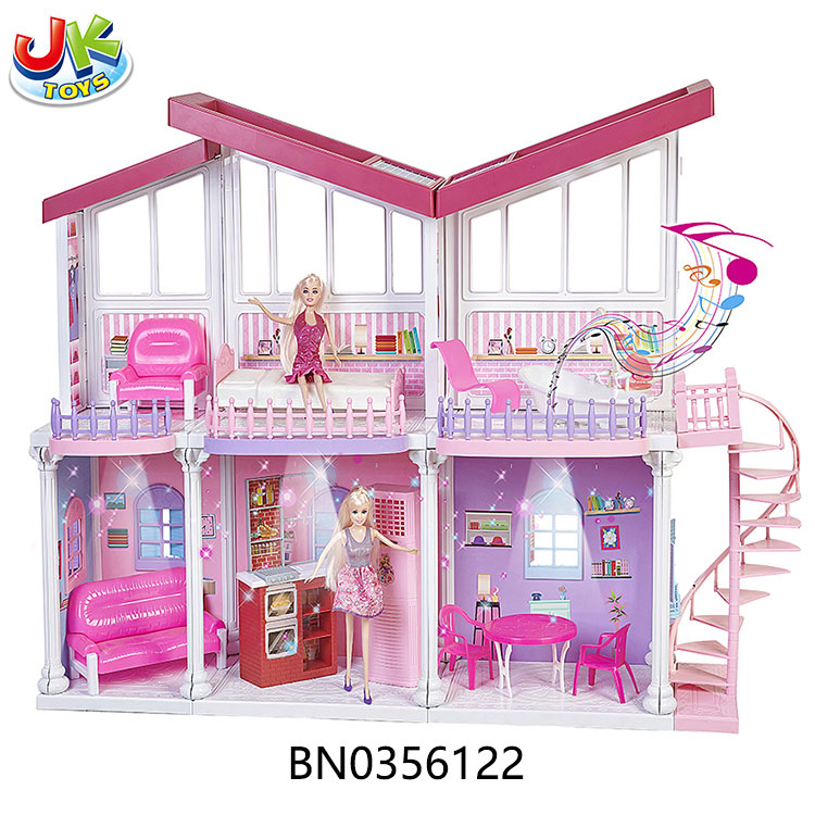 11“DOLL HOUSE,2 DOLLS toys