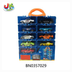 1:64 ALLOY SLIDE CAR,12PCS