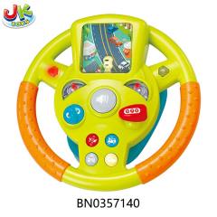 B/O STEERING WHEEL DRIVING GAME W/LIGHT,MUSIC toys