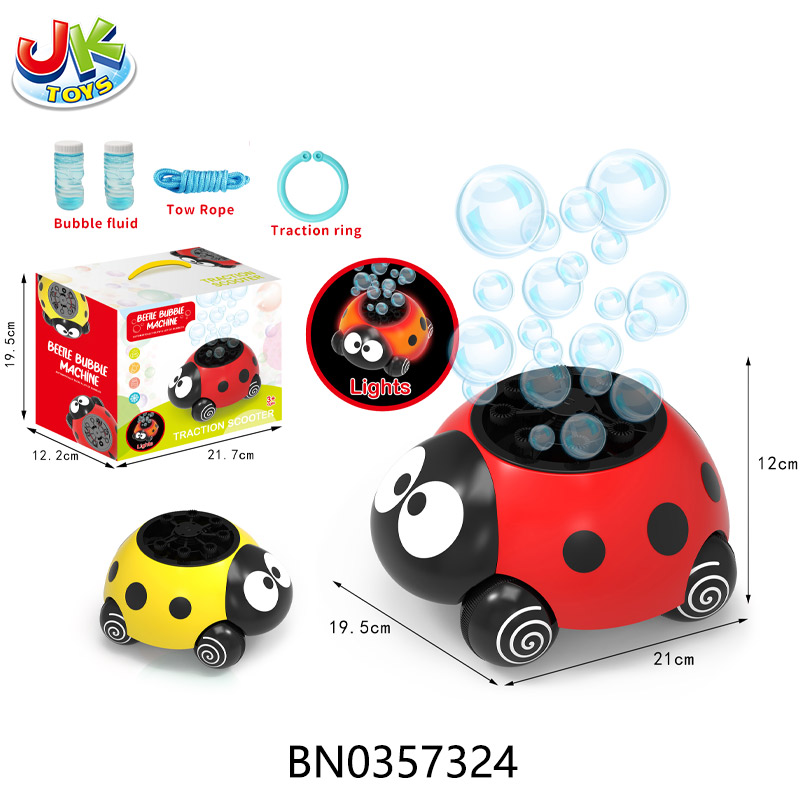 SEVEN STARS LADYBUG BUBBLE MACHINE toys