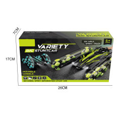 R/C 6-WHEEL STUNT CAR(GREEN,BLUE MIXED) toys