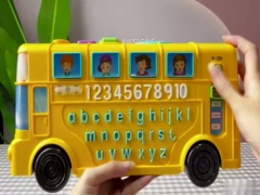 FUNNY ​ALPHABET BUS toys