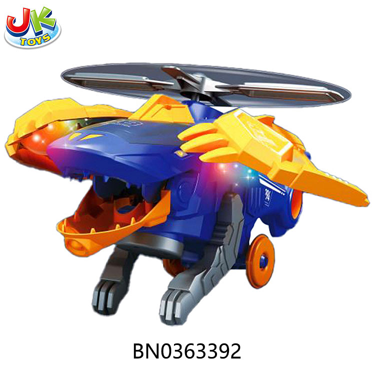 B/O DEFORMATION AEROPLANE (BLUE/GREEN 2COLORS) toys