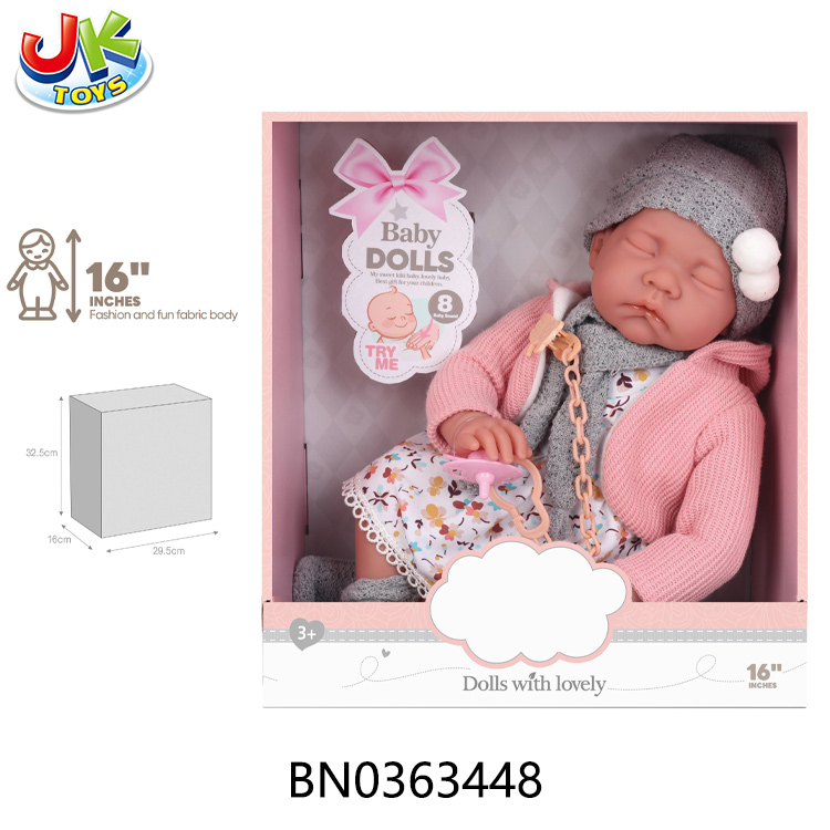 16 " DOLL W/SOUND toys