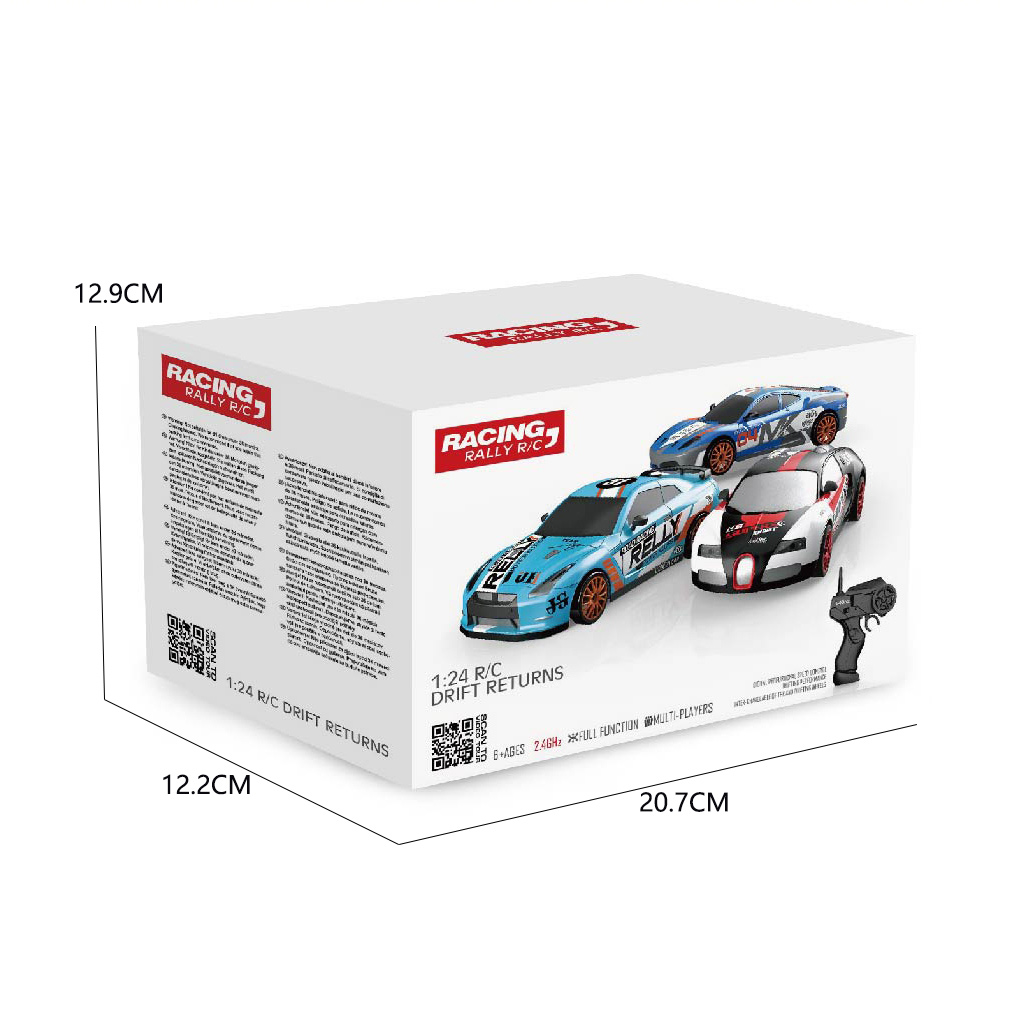 :24 4WD R/C DRIFT RACING CAR TOY W/LITHIUM BATTERY toys