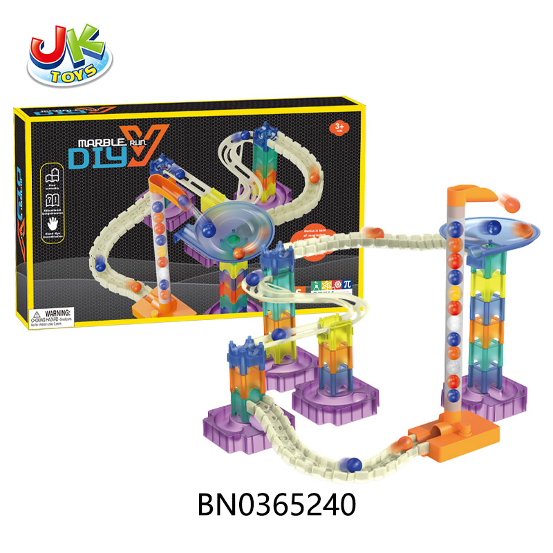 DIY BALL RAIL BUILDING BLOCKS (80PCS) toys