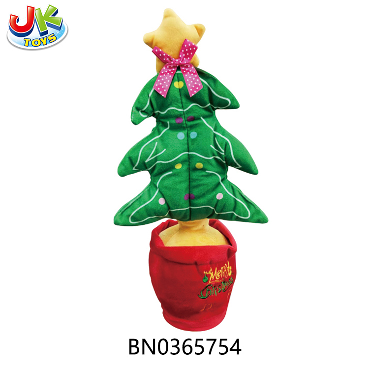 B/O  DANCING CHRISTMAS TREE W/MUSIC,RECORDING toys