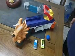 DINOSAUR RAIL TRANSPORTER toys