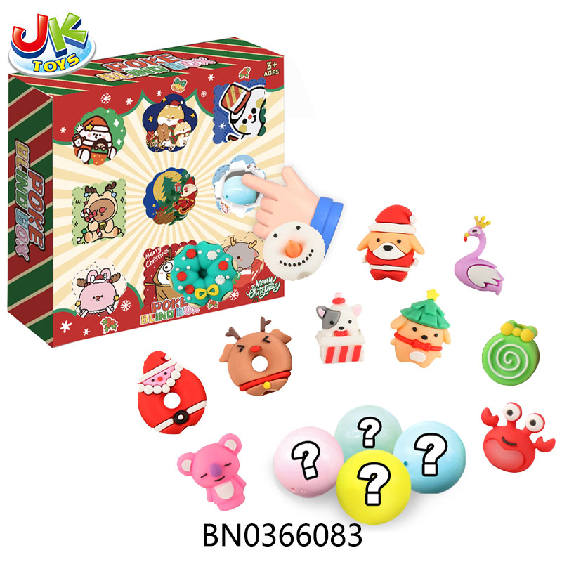 CHRISTMAS BLIND BOX POKE AND POKE GAME toys