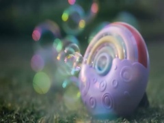 B/O BUBBLE MACHINE W/LIGHT,MUSIC toys