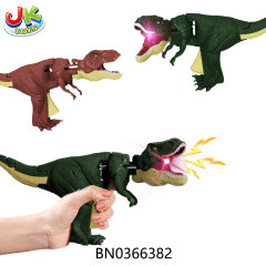 WOBBLY DINOSAUR （W/LIGHT/MUSIC) RED/GREEN MIXED toys