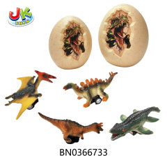 PULL BACK DINOSAUR EGG BLIND BOX SERIES OF FU GU LONG,4 ASST MIXED toys